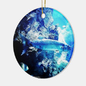 Barracuda Keramisch Ornament (Links)