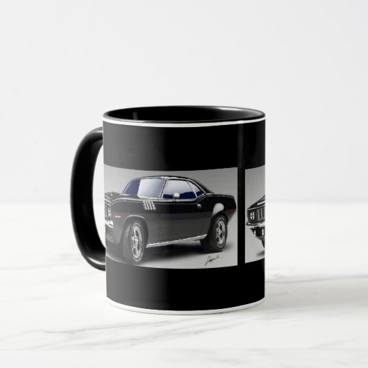 Barracuda Mok van de Barracuda-spier - Koffie (Voorkant links)