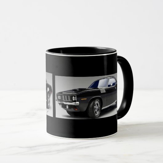 Barracuda Mok van de Barracuda-spier - Koffie (Voorkant rechts)