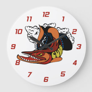  Barracuda ontwerpklok Grote Klok