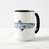 Barracuda vis mok (Voorkant rechts)