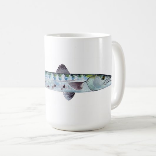 Barracuda vis mok (Voorkant rechts)