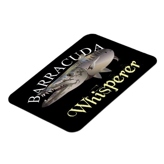 Barracuda Whisperer Dark gekleurd Magneet (Linkerzijde)