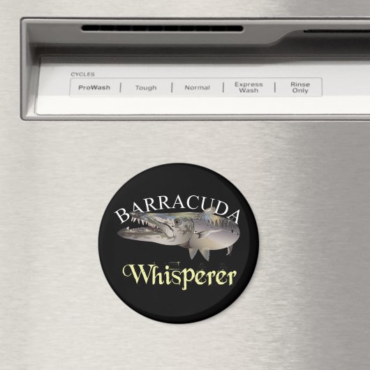 Barracuda Whisperer Donkerdonker Magnet (Insitu (Vaatwasser))