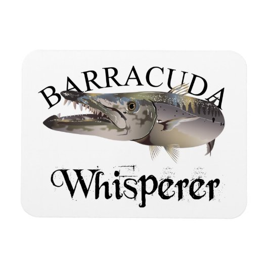 Barracuda Whisperer Light Colour Magneet (Horizontaal)