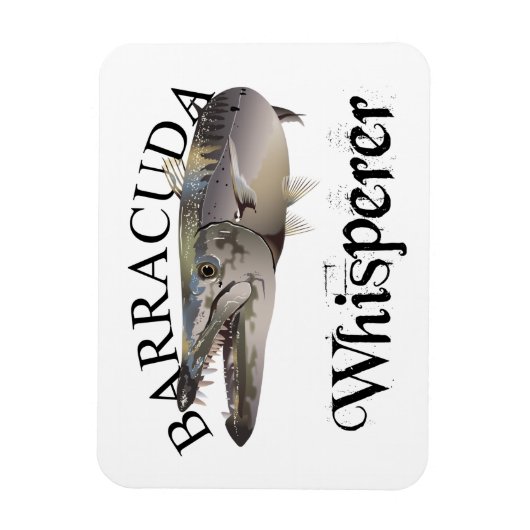 Barracuda Whisperer Light Colour Magneet (Verticaal)