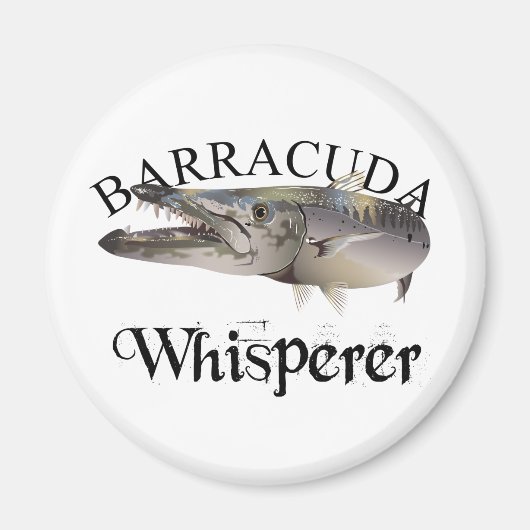Barracuda Whisperer Light Colour Magneet (Voorkant)