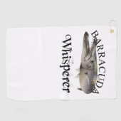 Barracuda Whisperer Light Colour Viste Towel Golfhanddoek (Horizontaal)