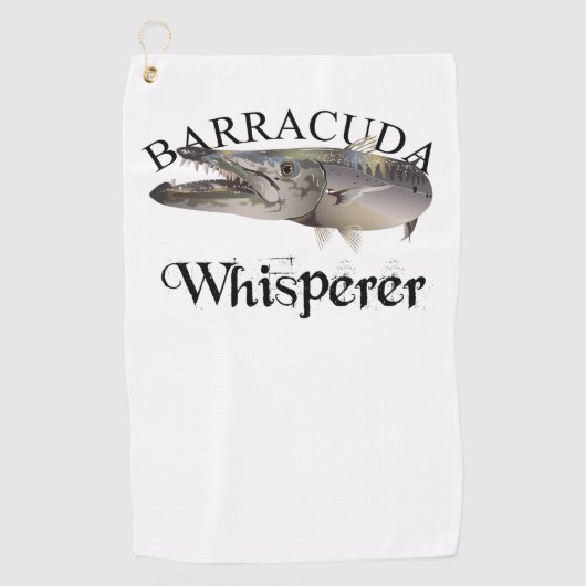 Barracuda Whisperer Light Colour Viste Towel Golfhanddoek (Voorkant)