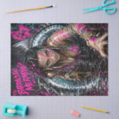Barracuda Zeemeermin Gotische Decoupage Tissuepapi Tissuepapier (Craft)
