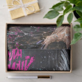 Barracuda Zeemeermin Gotische Decoupage Tissuepapi Tissuepapier (Geschenk)