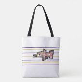 Barracuda zomergeluk tote bag (Achterkant)