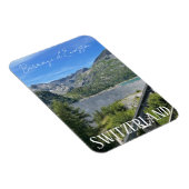 barrage d'Emosson, Zwitserland, dam, bergen Magneet (Rechterzijde)