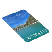 barrage d'Emosson, Zwitserland, dam, bergen Magneet (Rechterzijde)