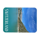 barrage d'Emosson, Zwitserland, dam, bergen Magneet (Horizontaal)