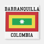 Barranquilla, Colombia Magneet (Voorkant)