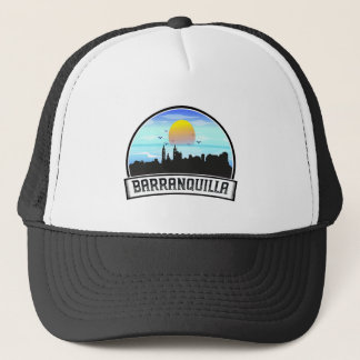 Barranquilla Colombia Skyline Panorama Uitzicht Trucker Pet