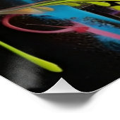 Barras y Explosión de Color Perfect Poster (Hoek)
