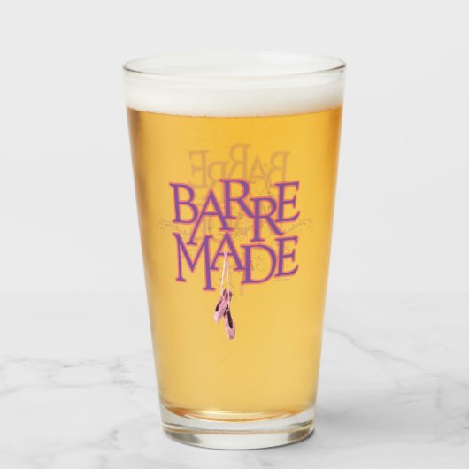 Barre Made (Dance) Glas (Voorkant gevuld)