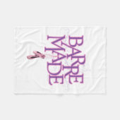 Barre Made (danseres) Fleece Deken (Voorkant (Horizontaal))