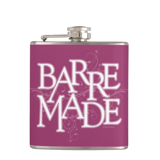 Barre Made (danseres) Heupfles (Voorkant)