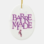 Barre Made (danseres) Keramisch Ornament (Voorkant)