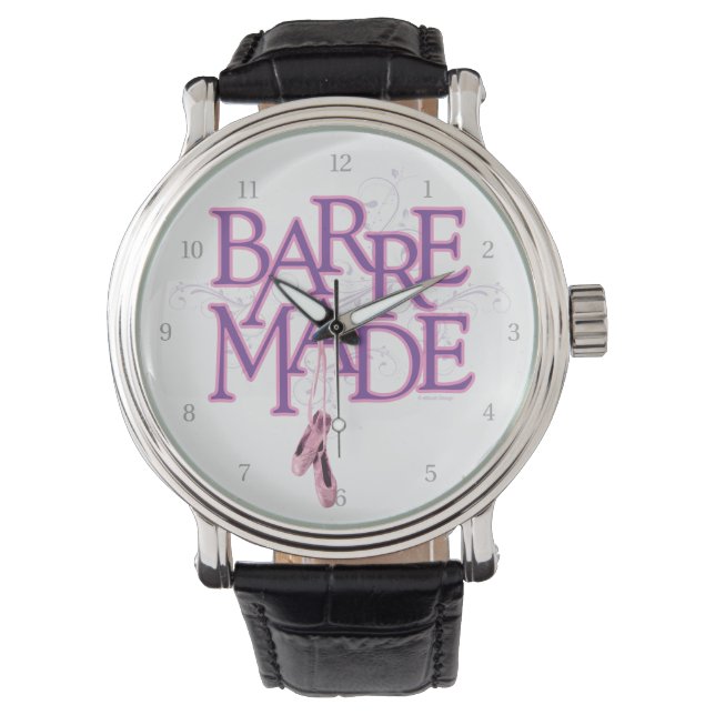 Barre Made (danseres) Watch Horloge (Voorkant)