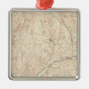 Barre, Massachusetts Metalen Ornament