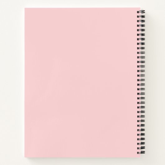 Barre Vibes Pink en Oranje Ballet Dancer Design Notitieboek (Achterkant)