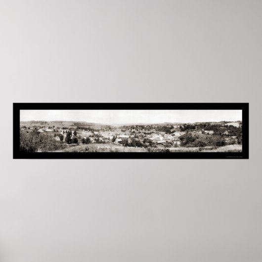 Barre VT Meadow Foto 1917 Poster (Voorkant)