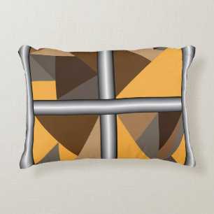 Barred Accent Pillow Accent Kussen