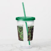 Barred Owl Acryl Drinkbeker (Links)