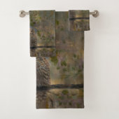 Barred Owl Bad Handdoek (Insitu)