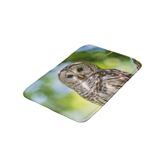 Barred Owl Badmat (Gekanteld)