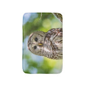 Barred Owl Badmat (Voorkant Verticaal)