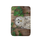 Barred Owl Badmat (Voorkant Verticaal)