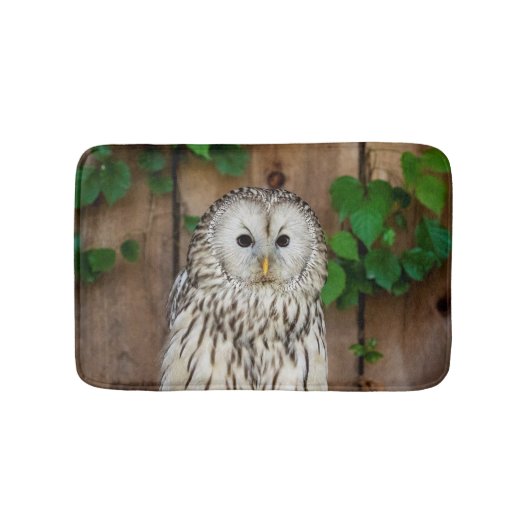 Barred Owl Badmat (Voorkant)