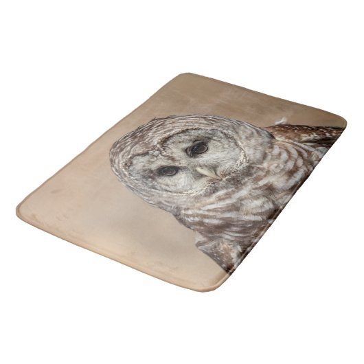 Barred Owl Badmat (Gekanteld)