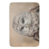 Barred Owl Badmat (Voorkant Verticaal)