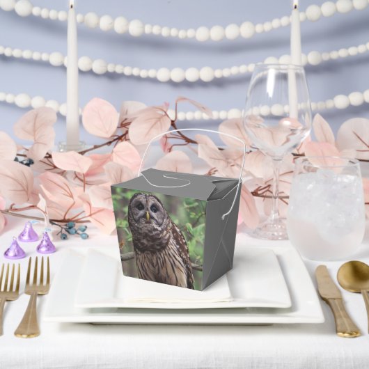 Barred Owl Bedankdoosjes (Huwelijk)