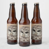 Barred Owl Bier Etiket (Flessen)