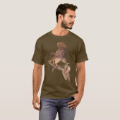 Barred Owl en eekhoorn T-shirt (Voorkant volledig)