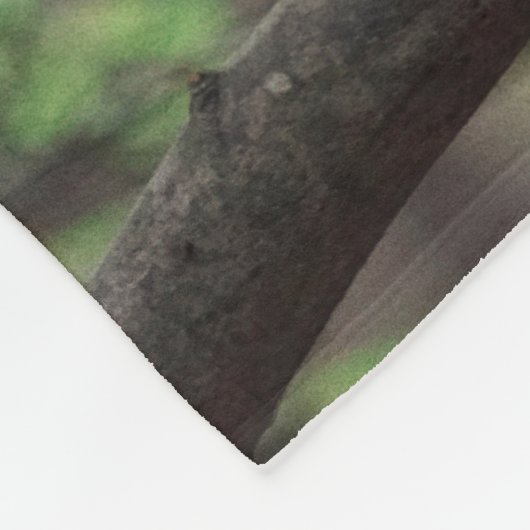 Barred Owl Fleece Deken (Hoek)