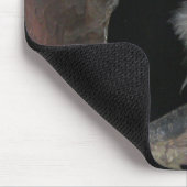 Barred Owl - Hier kijk je aan! Muismat (Hoek)