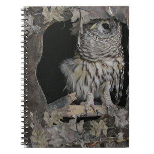 Barred Owl - Hier kijk je aan! Notitieboek