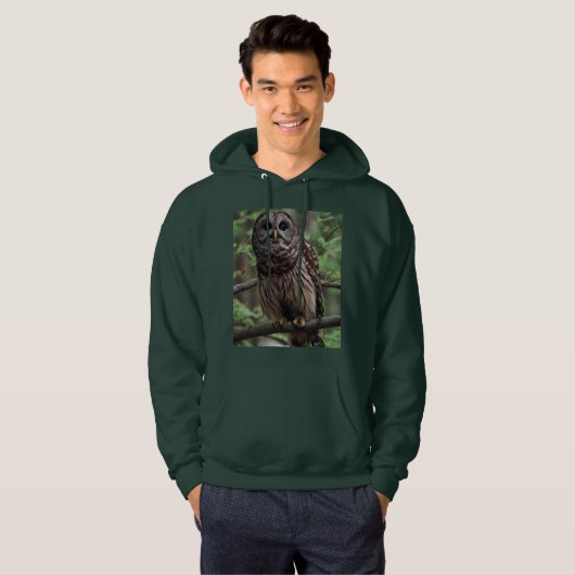 Barred Owl Hoodie (Voorkant volledig)