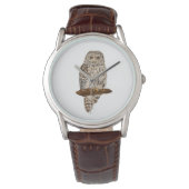 Barred Owl Horloge (Voorkant)