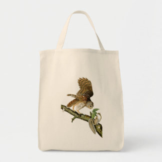 Barred Owl John James Audubon Birds of America Tote Bag