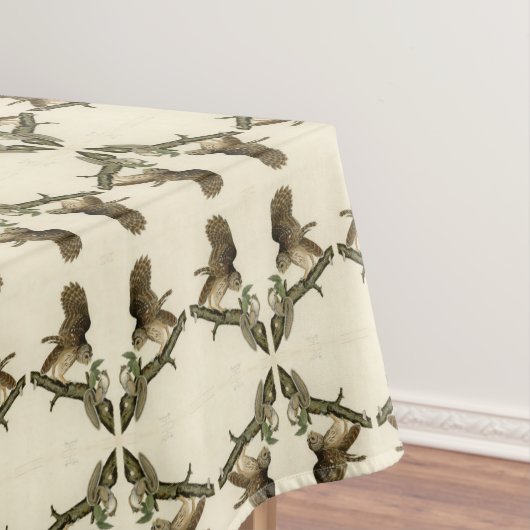 Barred Owl, John James Audubon's Birds of America Tafelkleed (Voorbeeld)