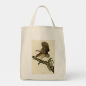 Barred Owl, John James Audubon's Birds of America Tote Bag (Achterkant)